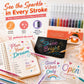 🔥Letzter Tag €14.99! ✨50K+ VERKAUFT!🎁Glitzer Gelstift Set