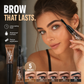 🥳 1 kaufen, 1 gratis! 🎨 Wasserfeste Augenbrauenfarbe - leicht entfernbar und einfach anzuwenden | Deckt graue Brauenhaare ab – das Must-have für ein perfektes Augenbrauen-Make-up 🏆✨