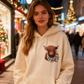 🎄🎅WEIHNACHTSANGEBOT 50 % RABATT!!🎁Süßes Highland Cow Sweatshirt mit Kapuze und kuscheligem Fleecefutter🦬