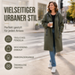 📢📢50%Rabatt!!!🎉💃Oversize-Kapuzen-Sweatshirt-Mantel für Damen