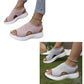🔥HEISSER VERKAUF 50 % RABATT🎁👡 Damen Strick-Plateausandalen ✨ Atmungsaktive bequeme Sommersandalen mit weicher Sohle für Stadt & Spaziergänge
