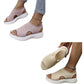 🔥HEISSER VERKAUF 50 % RABATT🎁👡 Damen Strick-Plateausandalen ✨ Atmungsaktive bequeme Sommersandalen mit weicher Sohle für Stadt & Spaziergänge