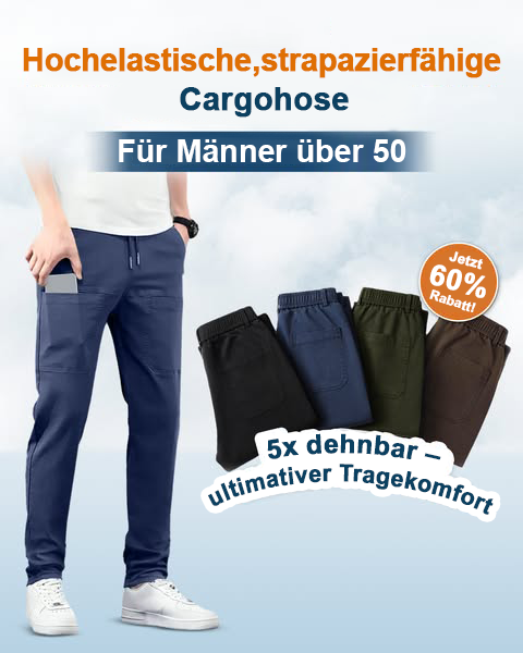 🔥Letzter Tag 70% Rabatt!🏆MultiPants – Hochelastische, strapazierfähige Cargohose mit vielen Taschen