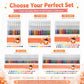🔥Letzter Tag €14.99! ✨50K+ VERKAUFT!🎁Glitzer Gelstift Set