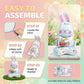 🎁 Oster-Frühbucher-Sale : €7.99!!🐰 Riesen 3D-Steh-Hase-Ballon – selbststehend für festliche Stimmung