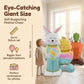 🎁 Oster-Frühbucher-Sale : €7.99!!🐰 Riesen 3D-Steh-Hase-Ballon – selbststehend für festliche Stimmung