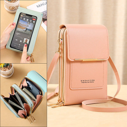 ✨️SONDERANGEBOT 2026 – 60 % RABATT👜 📱Damen-Umhängetasche mit Touchscreen – Smartphone-Ladefunktion, Diebstahlschutz & wasserabweisend