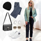 🔥Letzter Tag: 60% Rabatt! ⏰🧥Gestrickte Patchwork-Pufferjacke für Damen🎁