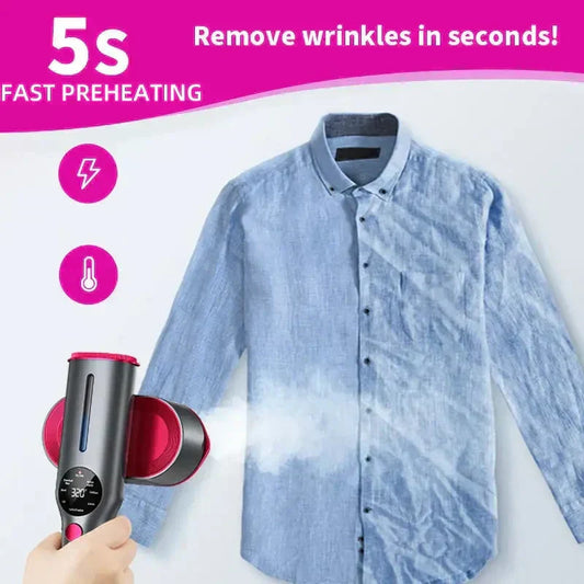 🥳HEISSER VERKAUF 2026💞ÜBER 50.000 VERKAUFT!💥🧺💨Bærbar klesdamper – Fjern rynker raskt og enkelt ✨