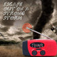 📻⚡【49% Rabatt】Solar-Kurbel Notfallradio – Mit Powerbank, Wetteralarm, USB & 7 Tage Akku. Wasserdicht & robust für Outdoor/Krise. 🌞🔋 Jetzt unschlagbares Angebot sichern!