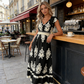 🌞 Neu für Frühling & Sommer👗 V-Ausschnitt Barock Maxi Kleid – hochwertige Taille, knitterfreier Stoff – perfekt für Urlaub & Alltag ✨🌿