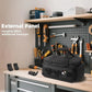 🔥Begrenzte Zeit 50% Rabatt💥💎Robuste 14-Zoll-Werkzeugtasche aus Canvas | Extra großes Fassungsvermögen ⚙Hergestellt aus hochdichtem Canvas, extrem abrieb- und reißfest ✨