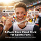 🎁Letzter Tag: 2 zum Preis von 1🔥Gesichtsmalstift mit Nationalflagge für Sportfans