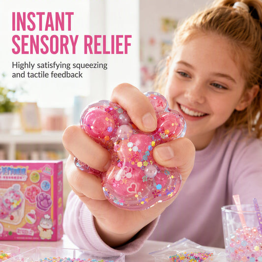 ⏰50% RABATT!🎉🎨DIY Squishy-Spielzeug-Set für Kinder – Gestalte deine eigenen Quetschspielzeuge