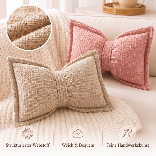 ⏳Begrenzte Zeit 50% Rabatt💥🎀✨ Weiches Chenille-Kissen in Schleifenform – flauschig, dekorativ & vielseitig, jetzt