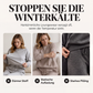 ⭐ Über 50.000 Mal verkauft 💞 Plüsch-Zopfmuster-Kapuzenpullover und -Hosen-Set für Damen