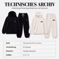 ⭐ Über 50.000 Mal verkauft 💞 Plüsch-Zopfmuster-Kapuzenpullover und -Hosen-Set für Damen