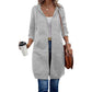 🧥 50 % RABATT | Lässig, bequem & vielseitig – Damen Kapuzenjacke in längerer Passform
