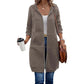 🧥 50 % RABATT | Lässig, bequem & vielseitig – Damen Kapuzenjacke in längerer Passform