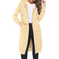 🧥 50 % RABATT | Lässig, bequem & vielseitig – Damen Kapuzenjacke in längerer Passform