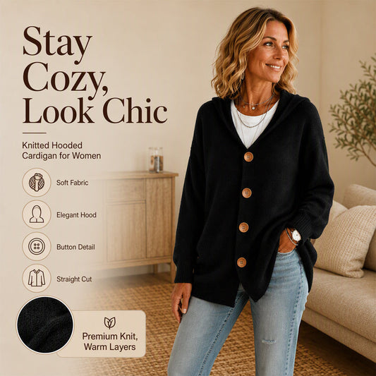 ⏳Begrenzte Zeit 50% Rabatt💥✨👚Women's Casual Hooded Sweater Cardigan