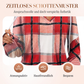 👚 50 % RABATT | Lässiger Karo-Look & entspannter Tragekomfort – Damen Kapuzenshirt mit V-Ausschnitt