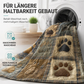 ⏳Begrenzte Zeit 50% Rabatt💥Niedliche Pfotenabdruck Weiche Flanell Decke