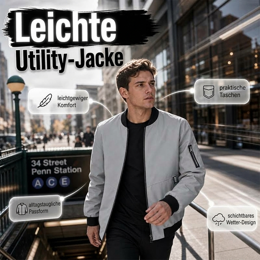 🔥Beliebtes Produkt ！✨Leichte, lässige Bomberjacke für Herren
