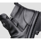 [Bestes Geschenk] Klassische lässige Herrenstiefel mit seitlichem Reißverschluss aus Leder